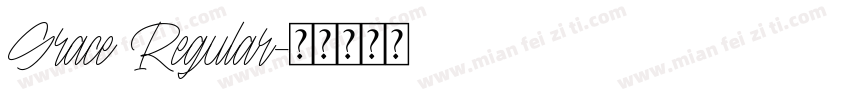 Grace Regular字体转换
